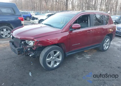 2014 Jeep Compass Latitude from USA, damaged, VIN 1C4NJDEBXED642150